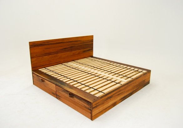 solid wood platform bed plans